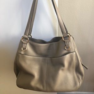 Vince Camuto medium sized cream colored tote!